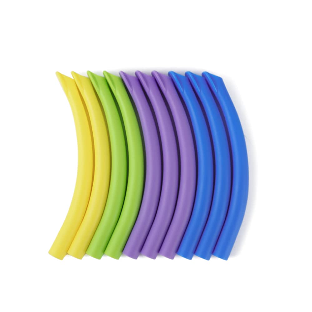 10pcs Dental Duckbill Shaped Suction Tips for Adults - Strong & Durable Dental Supplies for Dentists & Hygienists - Perfect for Oral Surgery, Teeth Cleaning & Dental Procedures