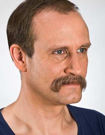 Kryolan Freddie Mercury Mustache - 3 Color Options (9214) | Fake Mustache for Halloween, Cosplay & Themed Parties