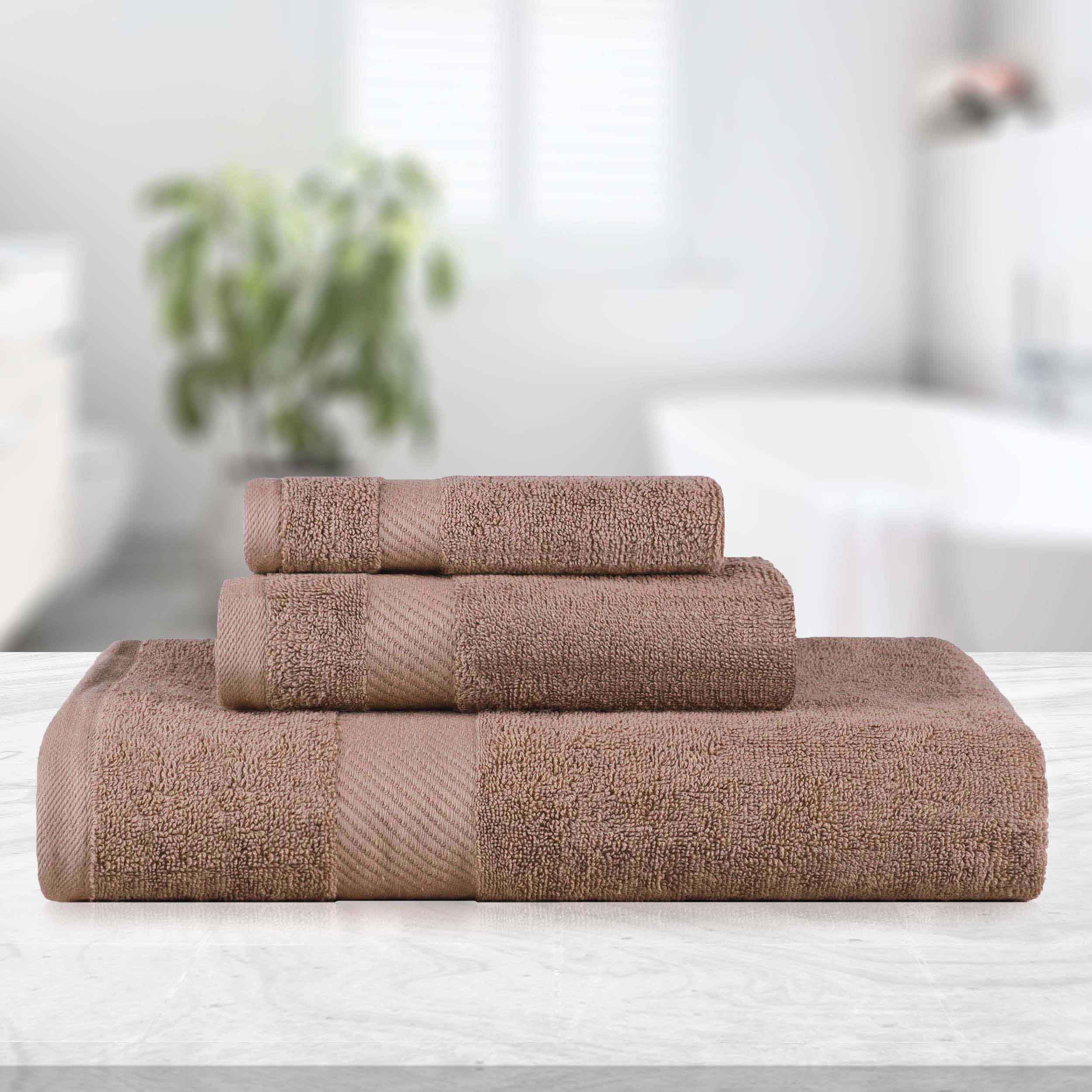 Premium Egyptian Cotton Quick-Drying 3-Piece Bath Towel Set - Ultra Soft & Absorbent for Spa, Gym & Luxury Home Use
