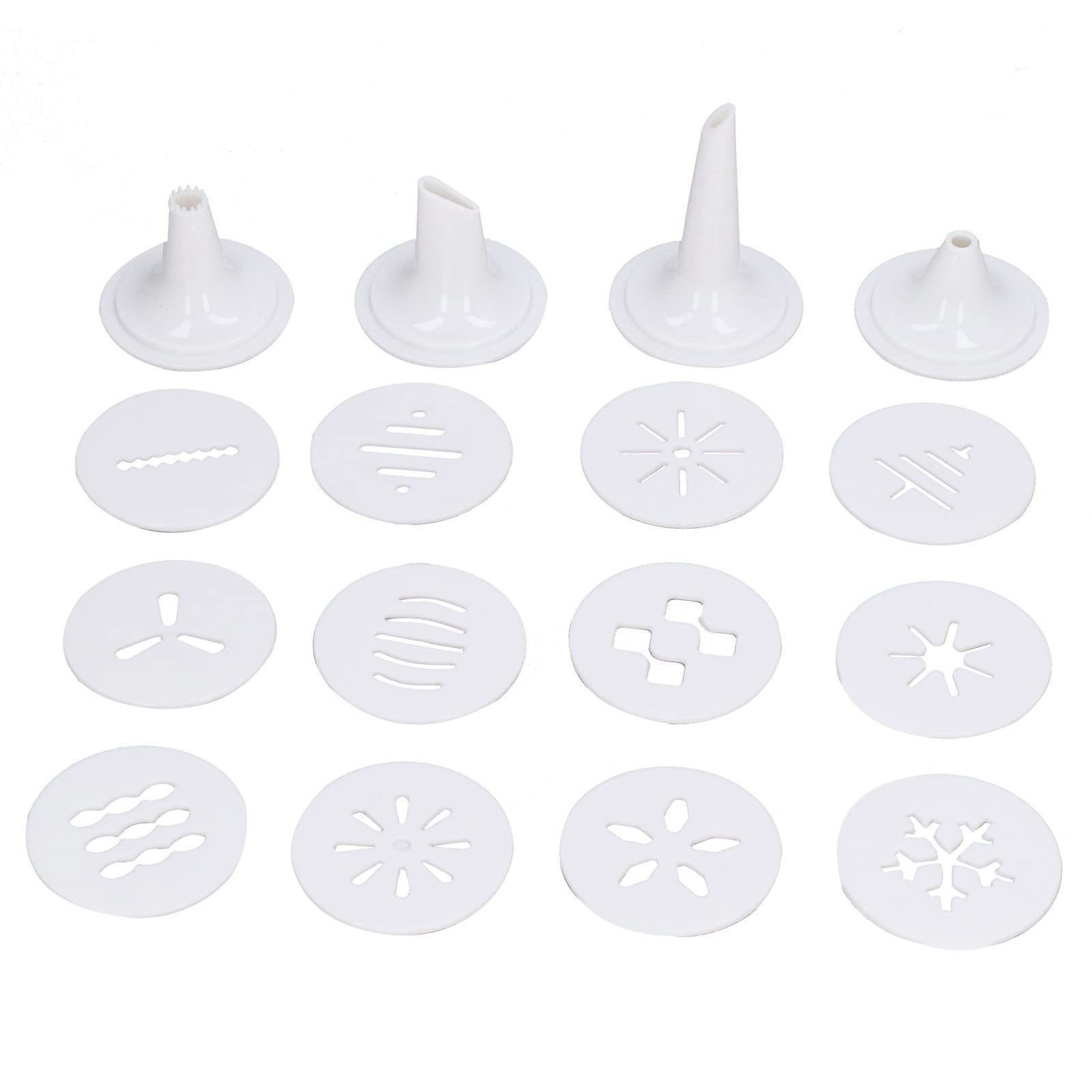 Electric Cookie Press Gun with 9 Discs & Decorating Tip - Battery Powered Cookie Dough Press for Baking, DIY Cookie Decorating Kit - Perfect for Holiday Cookies, Party Treats & Home Baking Gifts