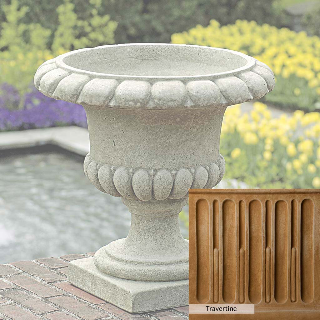 Campania International Longwood Main Fountain Garden Urn - Classic Outdoor Decorative Planter for Patio, Garden & Landscape Design | Perfect for Flowers, Plants & Water Features