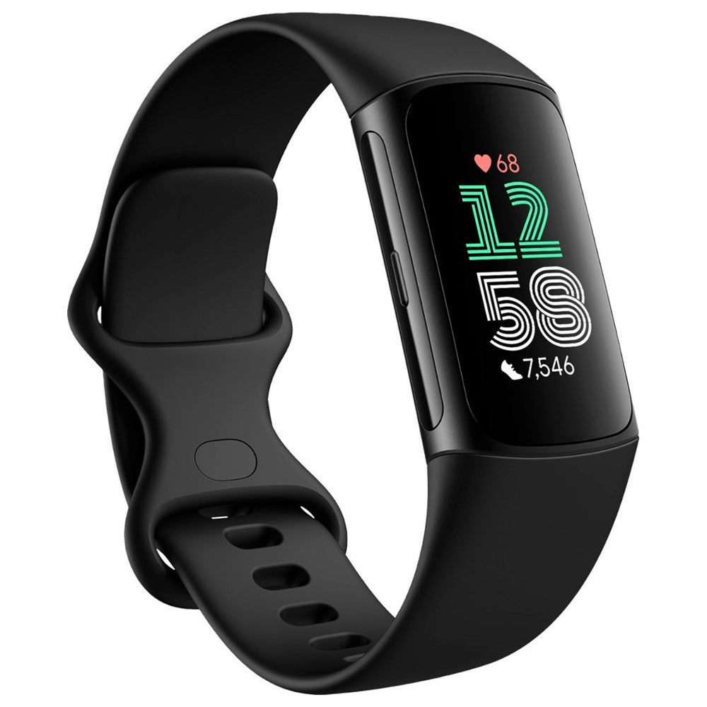 Fitbit Charge 6 Advanced Fitness & Health Tracker with Built-in GPS, Heart Rate Monitor, Sleep Tracking & Fitbit Pay - Black | Perfect for Running, Swimming & Daily Activity Tracking