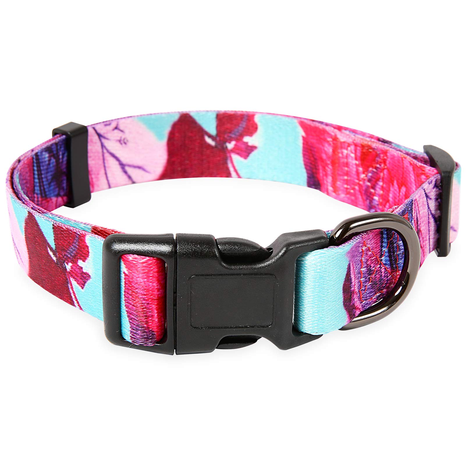 Timos Adjustable Soft Dog Collar with Metal Buckle for Small, Medium & Large Dogs - Perfect for Daily Walks, Training & Outdoor Adventures