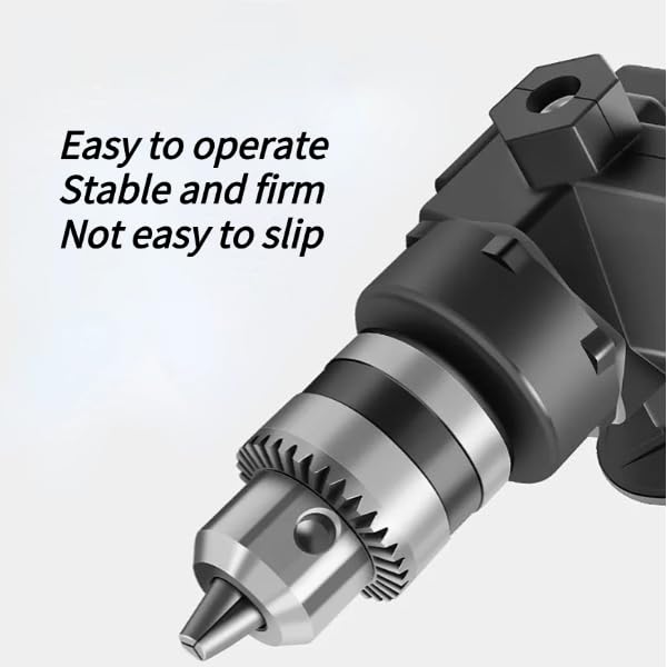 90 Degree Right Angle Drill Attachment - Stable & Convenient Drill Tool with Handle for Tight Space Repairs, DIY Projects, and Automotive Maintenance