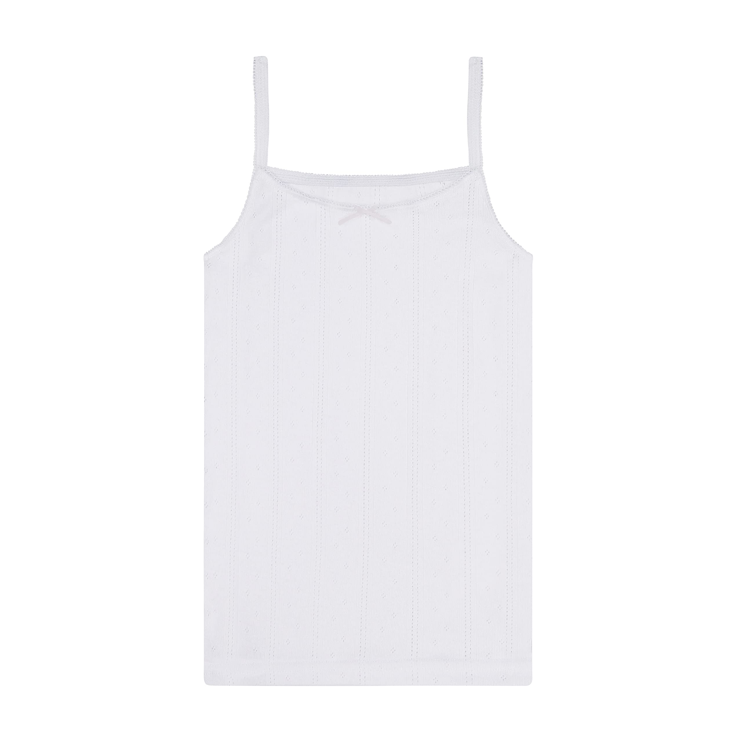 Buyless Fashion Girls Tank Tops - 8 Pack Sleeveless Cotton Cami Undershirts for Kids & Toddlers, Breathable Summer Tops for Dance, Gymnastics, School, Playdates & Outdoor Activities