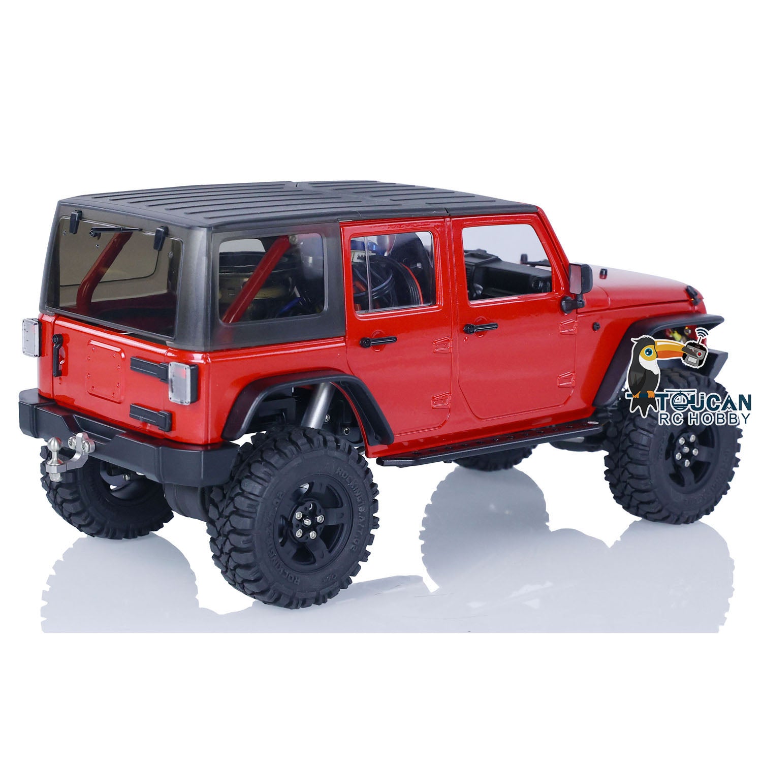 1/18 Scale CUB2 RC Crawler Car - Ready-to-Run (RTR) Remote Control Rock Crawler with 2-Speed Transmission, LED Lights & Sound Effects - Perfect for Off-Road Adventures, Backyard Crawling & RC Hobby Enthusiasts