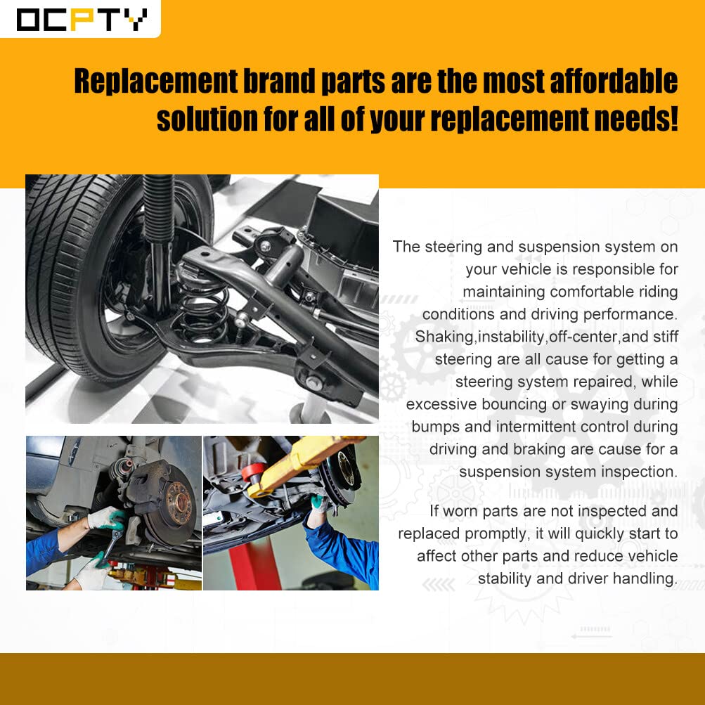 OCPTY - 2-Piece Front Lower Ball Joint Suspension Kit for Jeep Cherokee 1986-1989, Comanche 1984-1989, Wagoneer 1987-1989 & Wrangler YJ - Heavy Duty Replacement for Off-Roading & Daily Driving