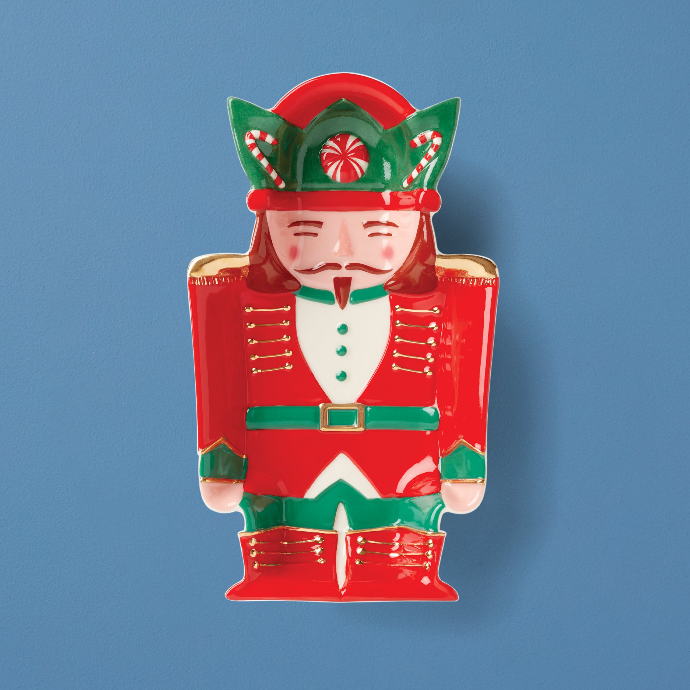Premium Nutcracker Christmas Dinnerware Set - Holiday Treat Dish for Candy, Nuts & Desserts - Perfect for Festive Parties & Seasonal Decor