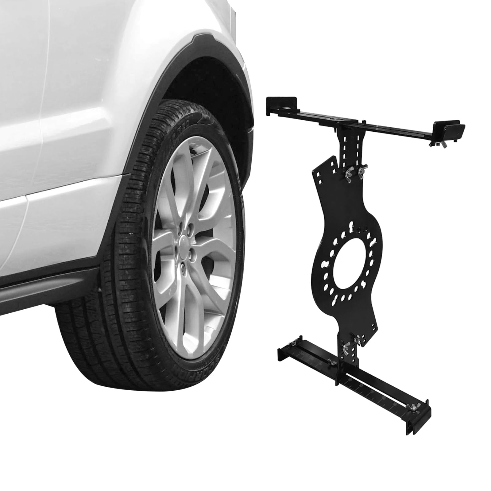 Universal Wheel Fitment Tool - Measure Wheel Offset, Tire & Rim Fit Size for 14