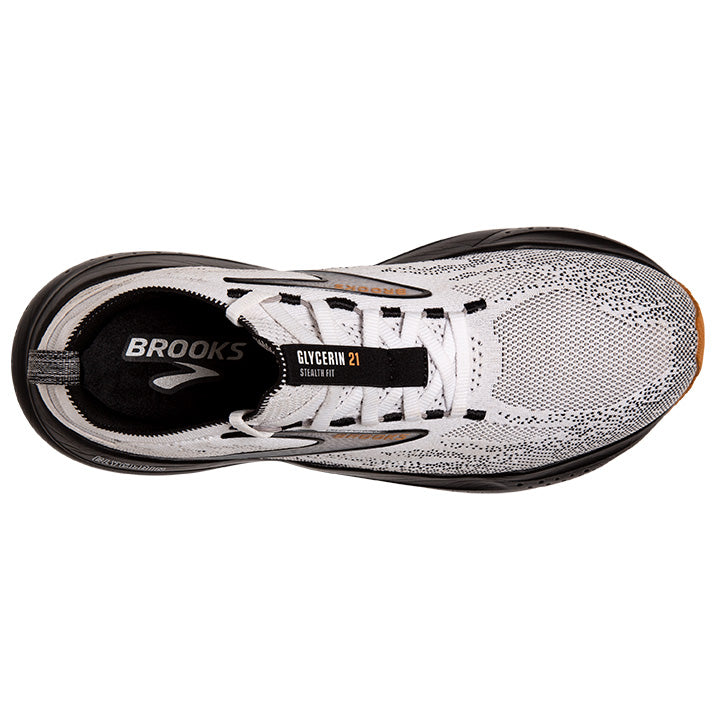 Brooks Glycerin StealthFit 21 Men's Running Shoes - Lightweight Cushioned Sneakers for Jogging, Gym Workouts & Daily Wear