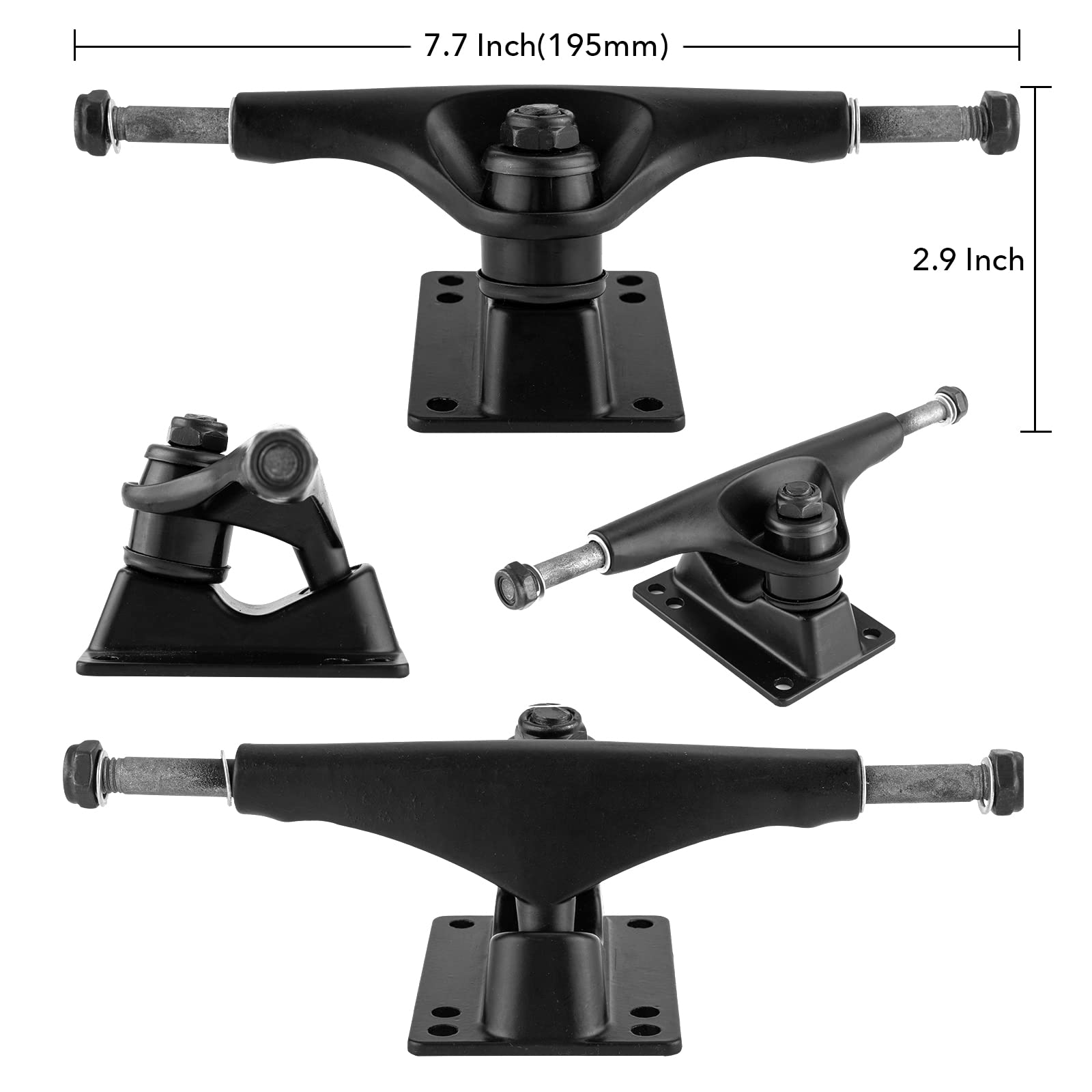 Premium Skateboard Tools & Wheels Set - Complete Skate Maintenance Kit for Smooth Rides - Perfect for Street Skating, Park Tricks & Longboard Cruising