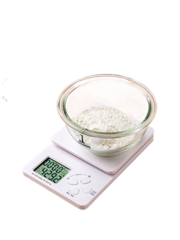 High Precision Digital Kitchen Scale for Baking, Cooking & Portion Control - Electronic Food Scale with Grams & Ounces - Perfect for Home, Kitchen & Meal Prep
