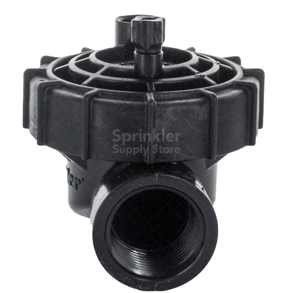 Hunter PGV100JTGLS Globe Valve with Flow Control - Female x Less Solenoid - Perfect for Water Supply Systems, Irrigation, and Industrial Applications