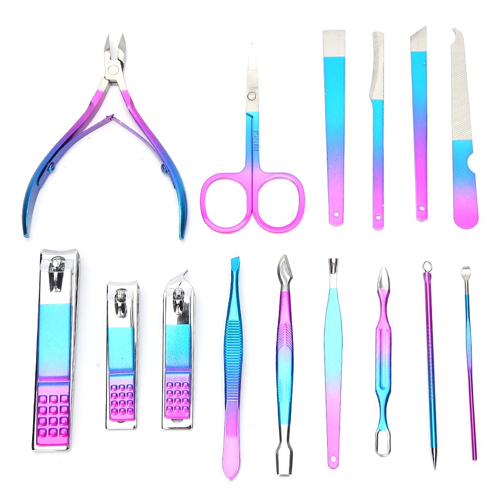 Professional Nail Clipper Set - Stainless Steel Pedicure Kit for Home, Travel & Salon Use | Perfect for Manicures, Pedicures & Nail Care On-The-Go