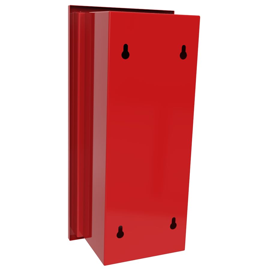 19 Inch Medium Fire Extinguisher Cabinet - Wall Mounted Storage Box for Indoor & Outdoor Use - Fire Safety Equipment for Home, Office, Warehouse, and Emergency Rescue Scenarios