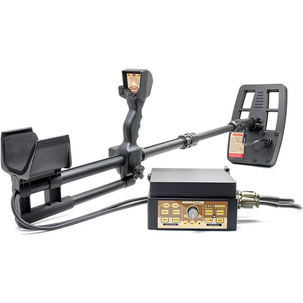 Nokta Jeohunter 3D Dual System Metal Detector - Professional Gold & Treasure Hunting Equipment for Beach, Field & Archaeology Exploration