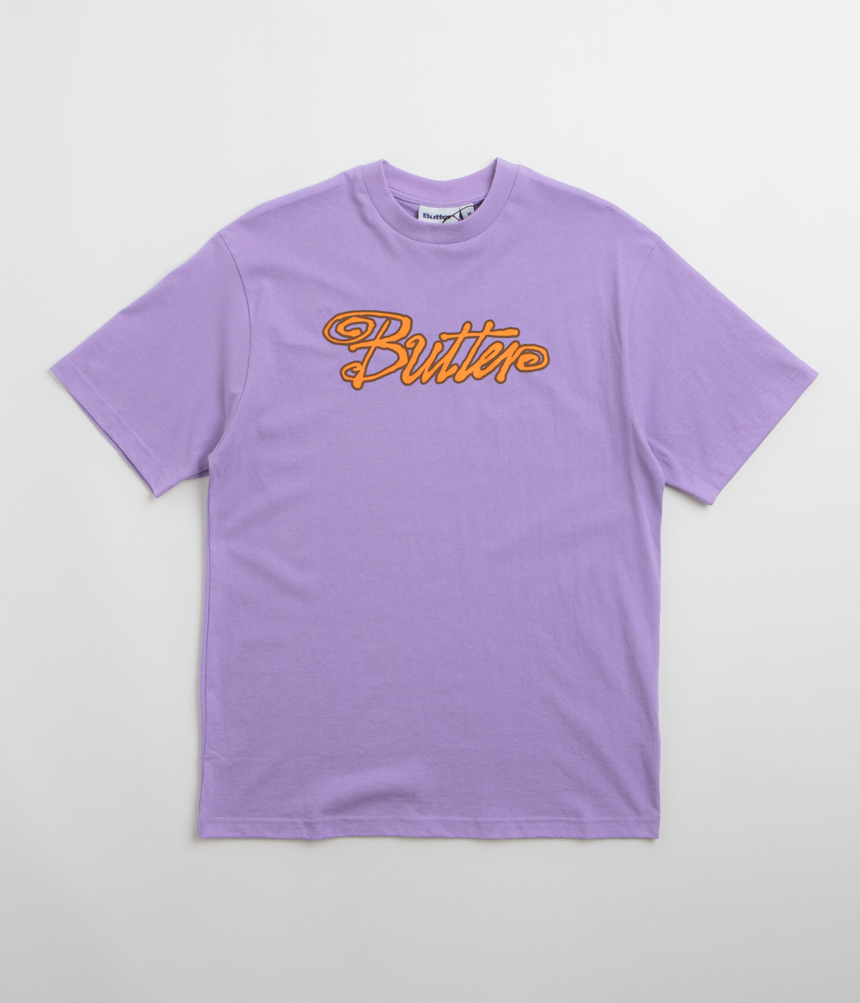 Butter Goods Jive T-Shirt - Washed Grape Color Vintage Style Cotton Tee for Men | Casual Wear, Street Fashion & Everyday Outfits