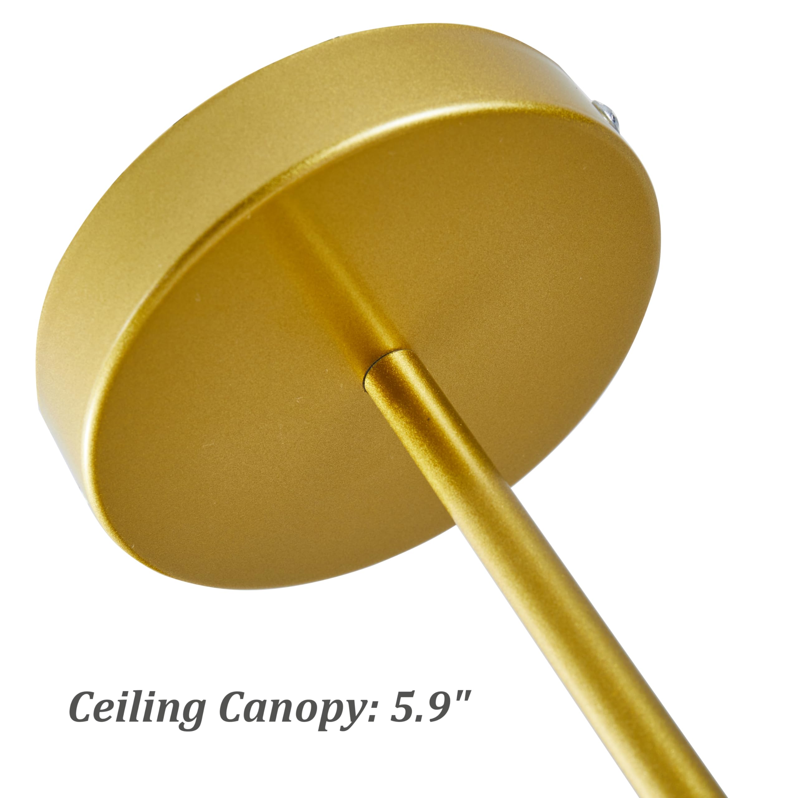 Gold Frosted Glass Bubbles Ball Chandelier - Elegant DIY Ceiling Pendant Light for Bedroom, Living Room & Hallway | Perfect for Modern Home Decor & Romantic Ambiance Lighting