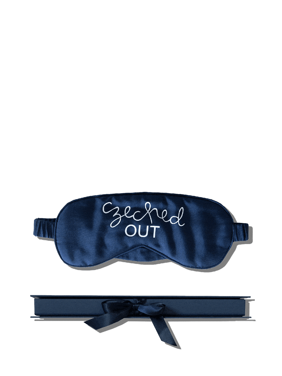 Limited Edition 'Czeched Out' Sleep Mask - Blackout Eye Mask for Travel & Nap - Soft Comfortable Sleeping Mask for Women & Men - Perfect for Flights, Yoga, Meditation & Relaxation