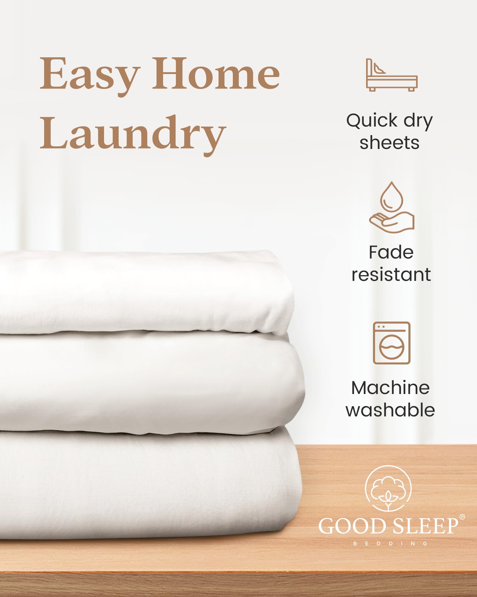 Premium 100% Egyptian Cotton King Size Fitted Sheet - 16 Inch Deep Pocket, 1000 Thread Count Luxury Hotel Quality Bedding - Soft Breathable White Sheet for Master Bedroom, Guest Room & Airbnb