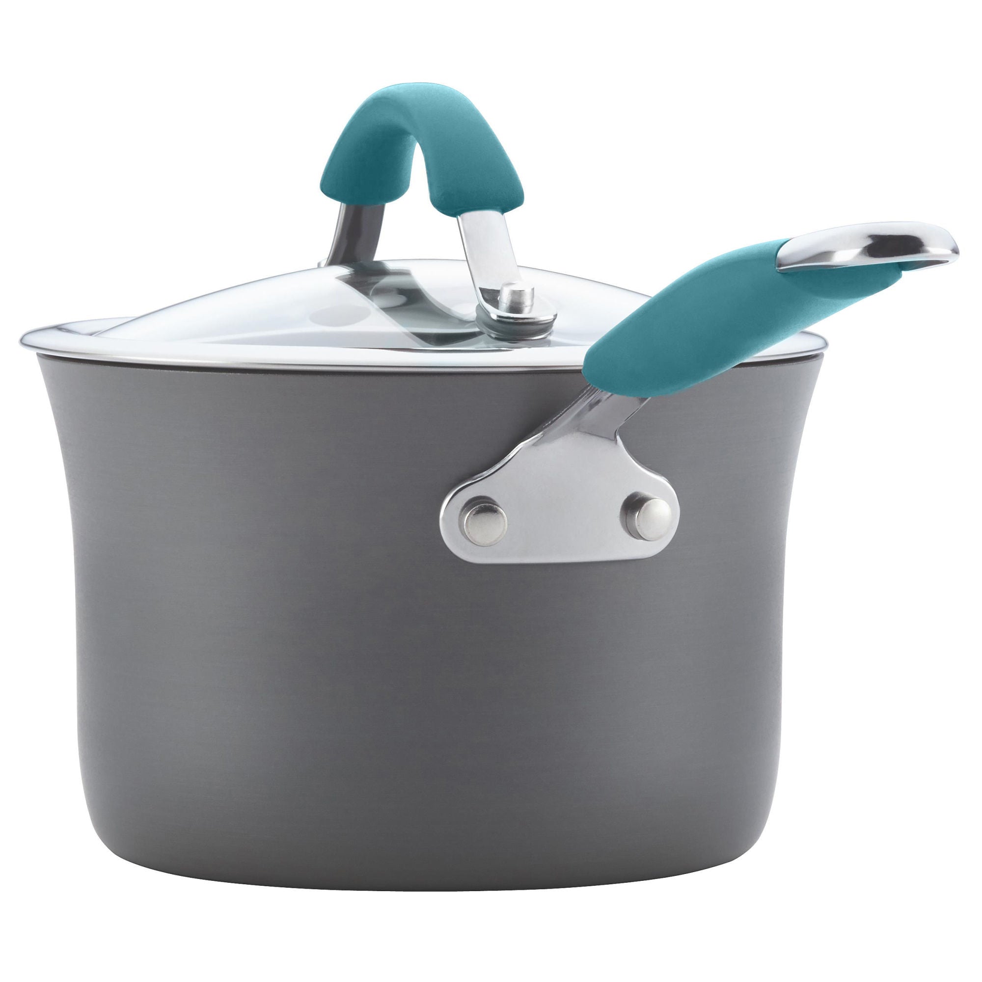 3 Quart Covered Saucepan - Nonstick Cooking Pot with Lid for Pasta, Soups & Stews - Perfect for Stovetop & Induction Cooktops - Ideal for Home Kitchen & Restaurant Use