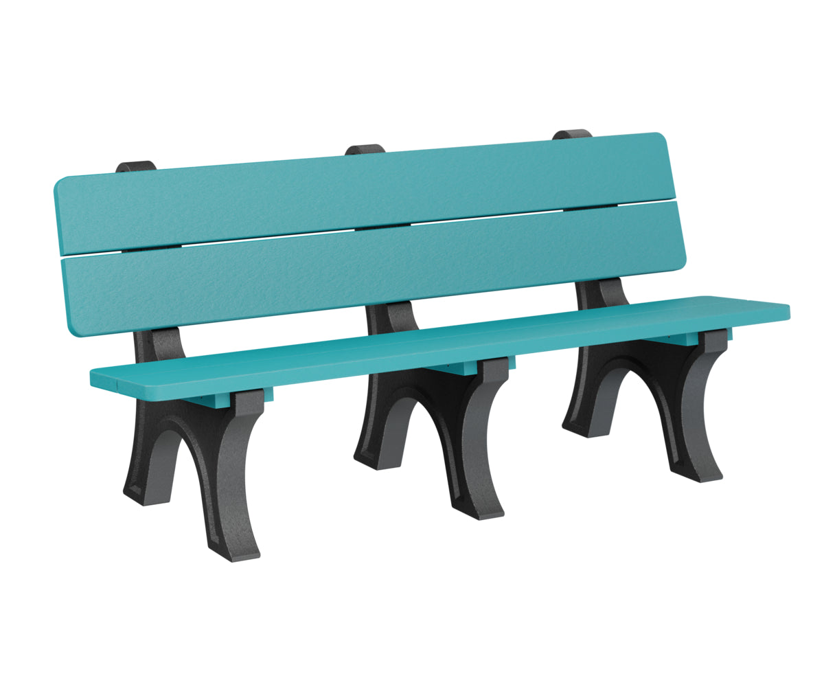 Berlin Gardens Park Bench - Durable Outdoor Wooden Bench for Garden, Patio & Backyard - Perfect for Relaxing, Picnics & Outdoor Gatherings