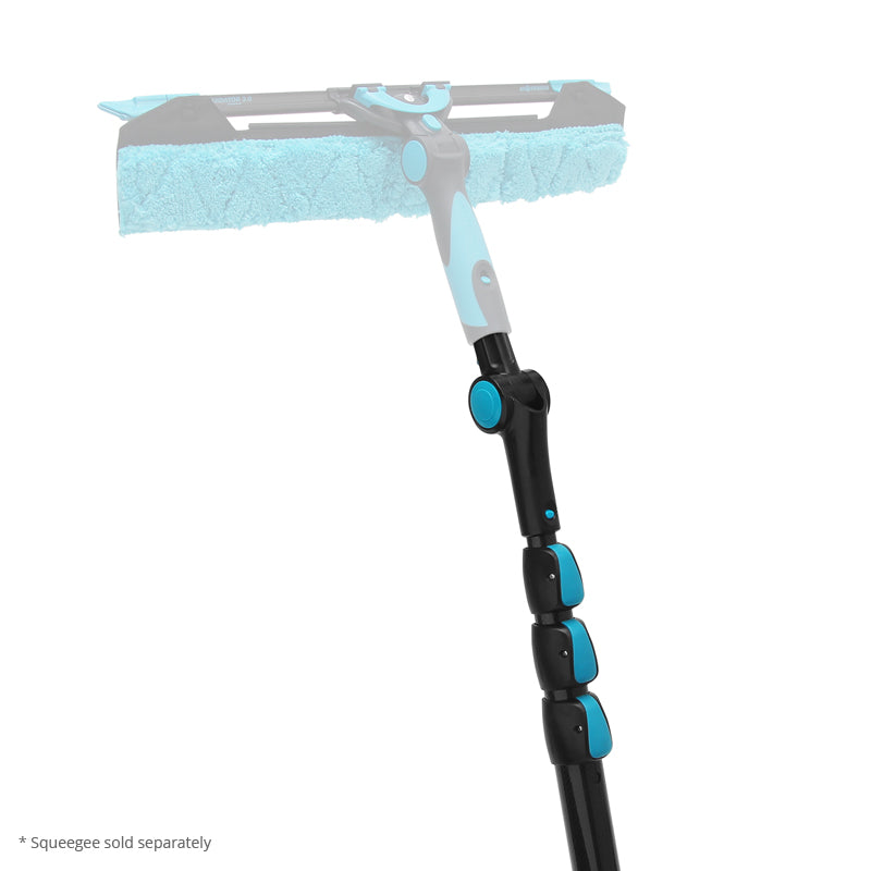 Moerman High Modulus Carbon Fiber Telescopic Pole - Lightweight Extendable Cleaning Pole for Windows, Walls & Ceilings - Perfect for Home & Commercial Use
