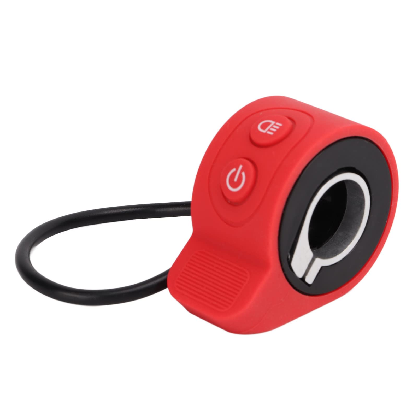 HX-X6 X7 X8 Scooter Thumb Throttle - 5V ABS + Silicone Accelerator Pedal Speed Control with Integrated Switch - Perfect for Electric Scooter Upgrades and DIY Repairs