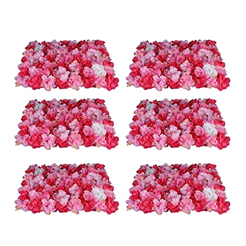 6 Pieces/Rose Red