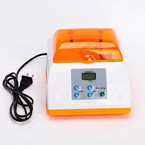 High Speed Dental Amalgamator HL-AH G8 - Professional Amalgam Capsule Mixer & Blender for Dentists (Orange) - Perfect for Dental Clinics, Labs, and Restorative Procedures