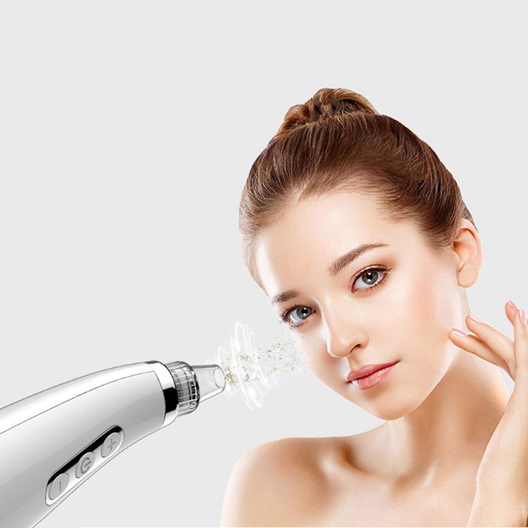 Anjetan Professional Electric Pore Cleaner Kit - Portable Blackhead & Acne Remover, Comedo Extractor with Suction Technology | Perfect for Home Skincare & Travel Facial Care
