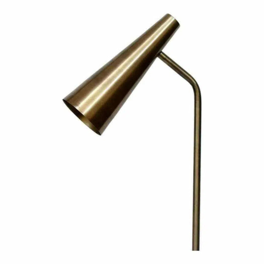 50 Inch Gold Modern Floor Lamp - Elegant Contemporary Lighting for Living Room, Bedroom & Office Decor
