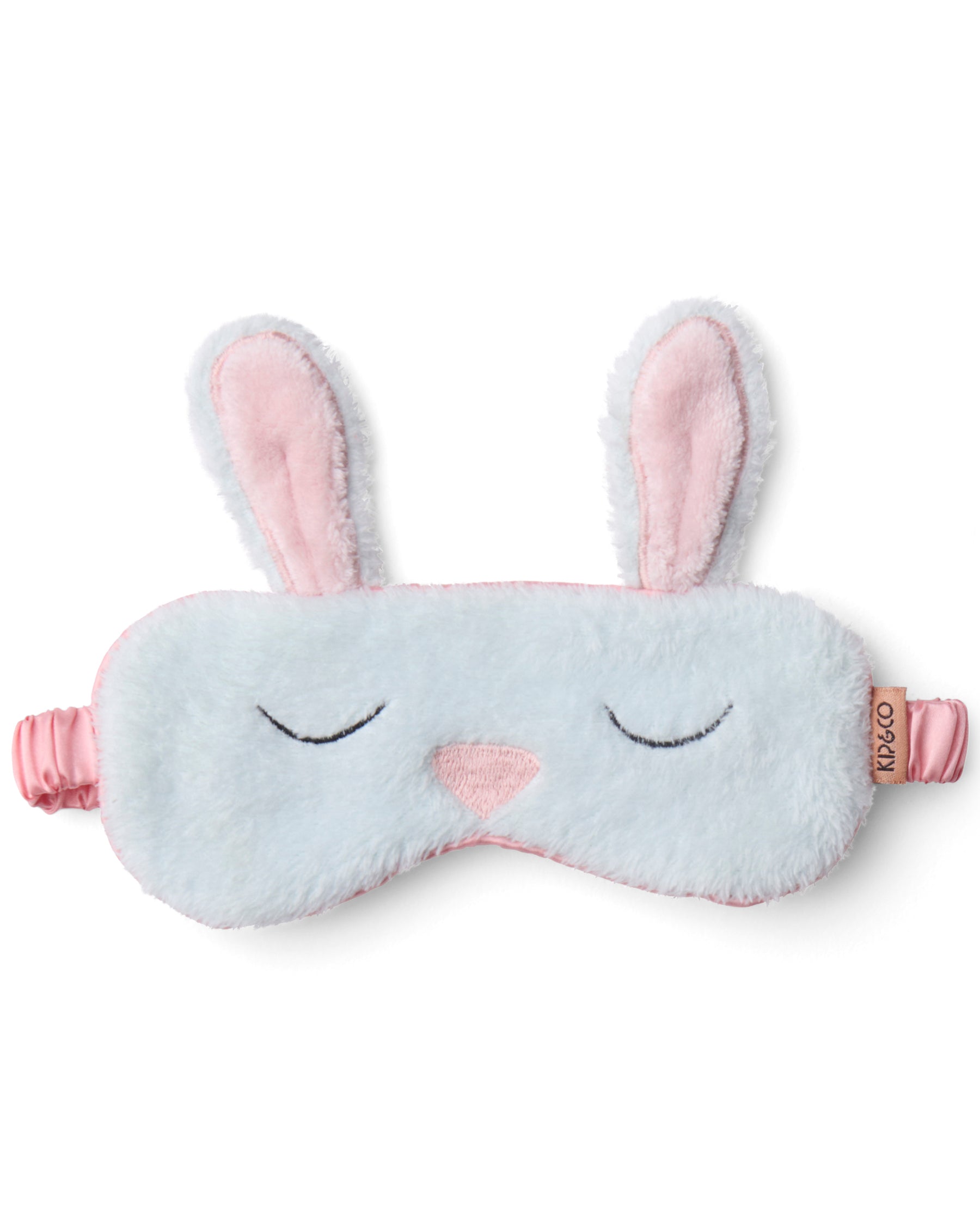 Soft Fluffy Bunny Sherpa Sleep Mask for Women & Men - Blackout Eye Mask for Travel, Nap & Relaxation - Comfortable & Breathable for Better Sleep