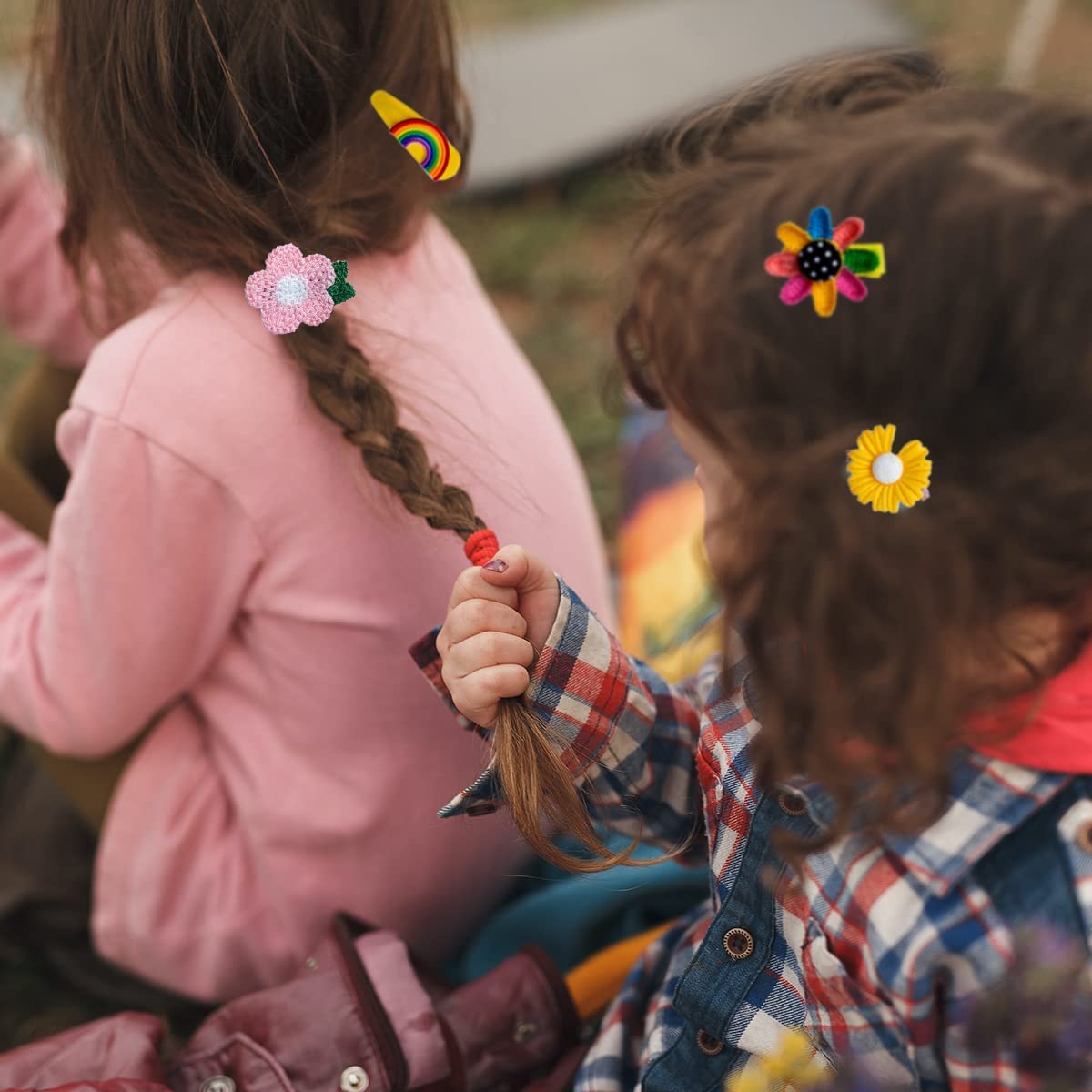 **Livecool 24PCS Cute Cartoon Animal Fruit Flower Hair Clips for Girls - Baby Hair Barrettes & Hair Accessories - Perfect for Holidays, Birthdays, School, Parties & Daily Wear**