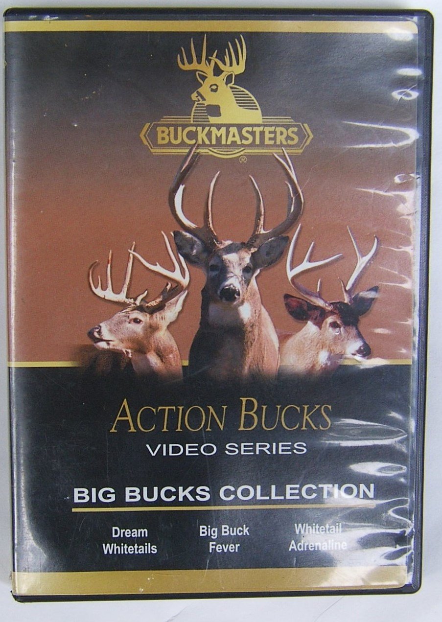 Action Bucks - Big Bucks Collection: Dream Whitetails, Big Buck Fever & Whitetail Adrenaline - Premium Hunting Accessories for Deer Hunting Enthusiasts