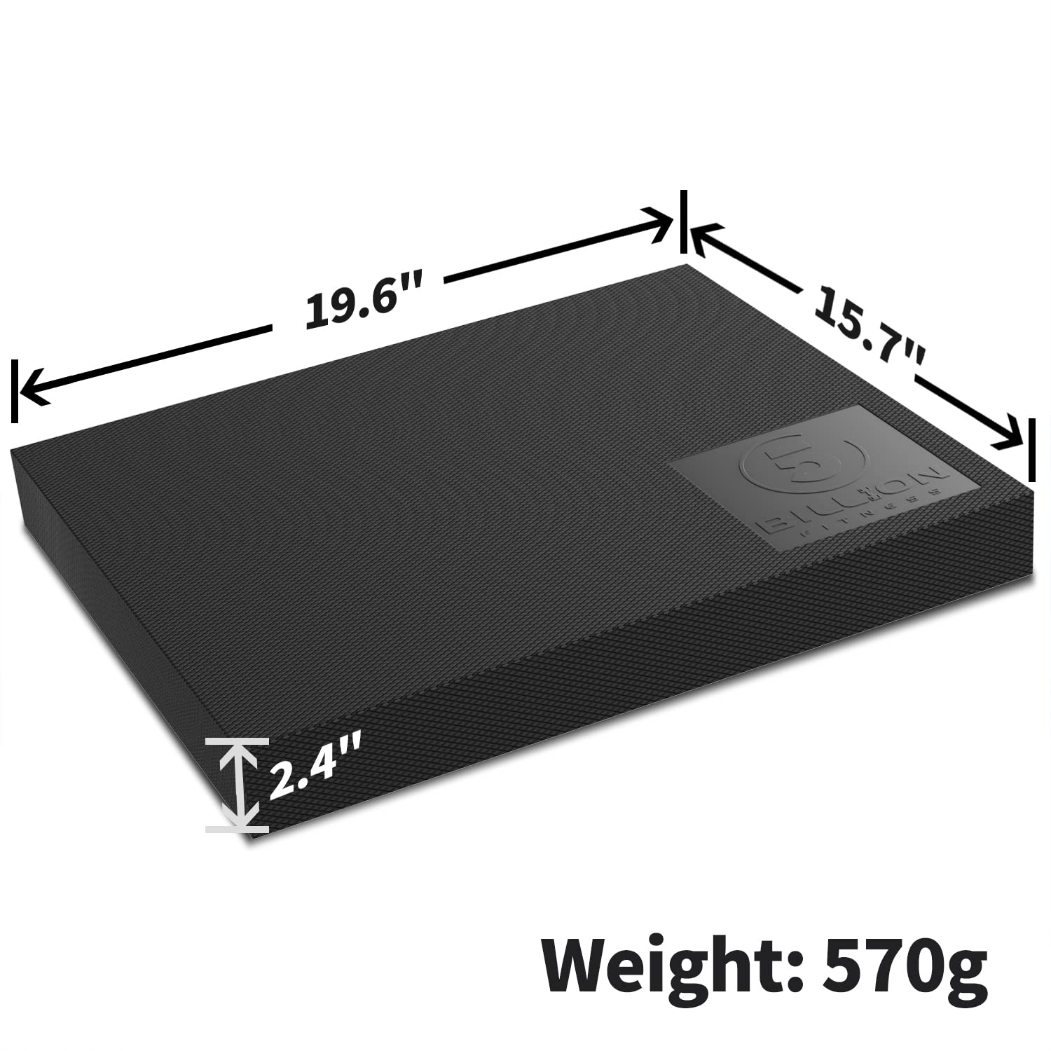 5BILLION Foam Balance Pad - Non-Slip Stability Cushion for Physical Therapy, Yoga, Pilates & Gym Workouts - Perfect for Balance Training, Knee Support & Fitness Stretching at Home or Studio