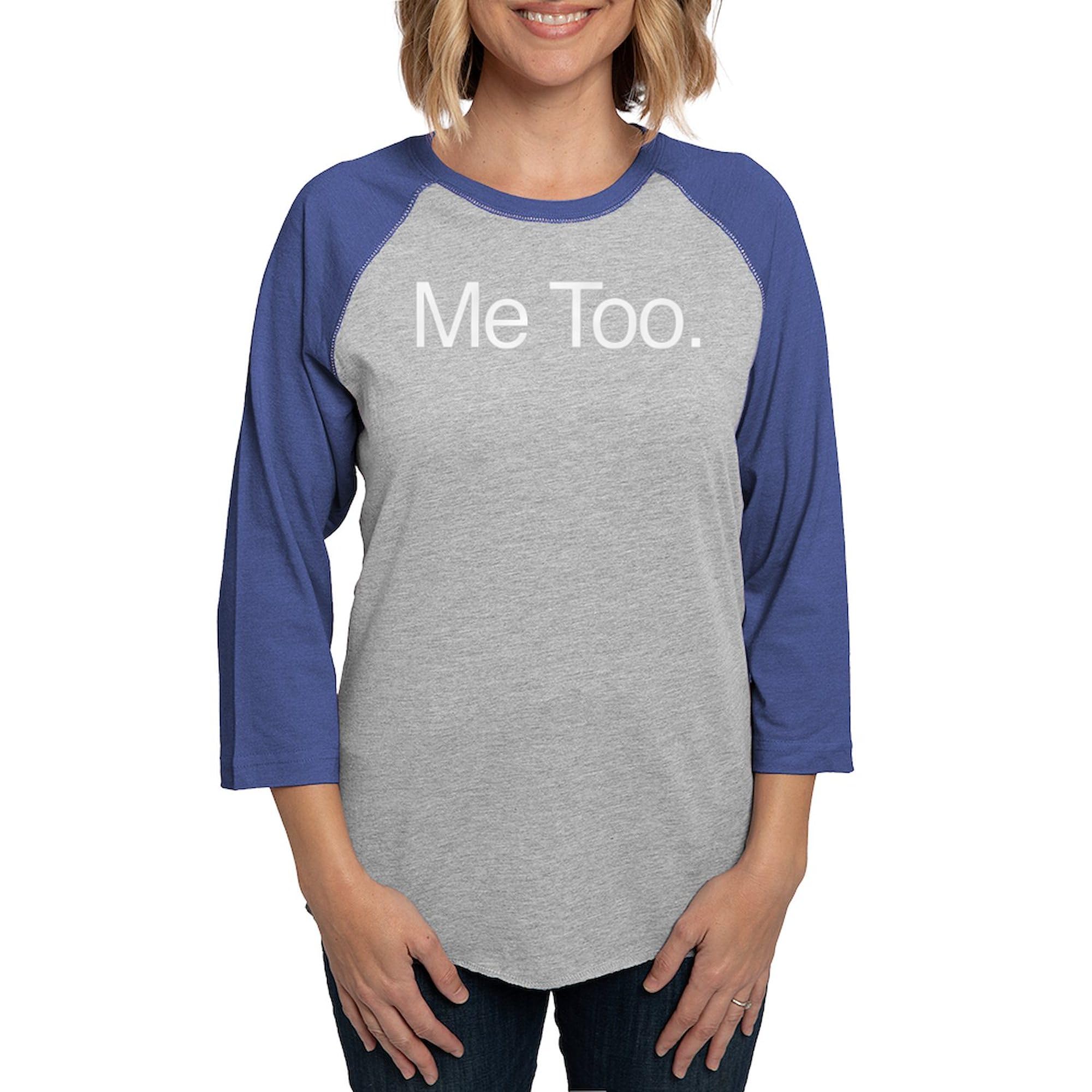 Me Too Women's Baseball Tee - Comfortable & Stylish Graphic T-Shirt for Women | Perfect for Casual Wear, Outings & Feminist Statement