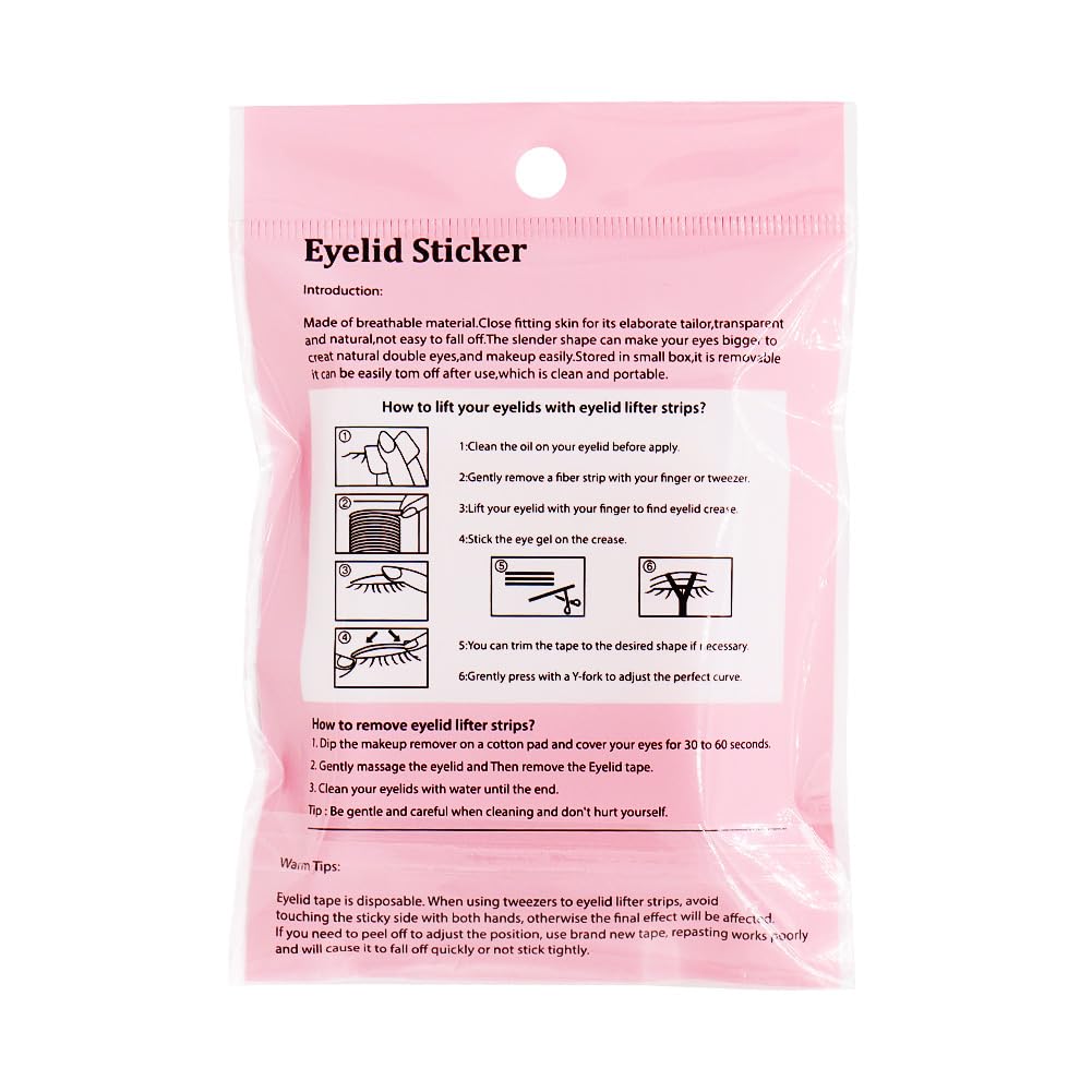 Invisible Eyelid Tape for Bigger Eyes - Pro Makeup Eyelid Fold Enhancer & Shadow Sticker | Perfect for Asian Monolid, Hooded Eyes & Eye Makeup Enhancement
