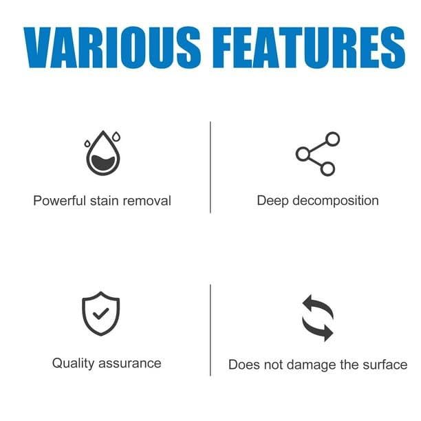 ShineBrew Advanced Oxypure Concentrated Toilet Cleaner | Powerful Oxygen Bleach Toilet Bowl Cleaner | Antibacterial, Deodorizing & Stain Remover | Foaming Bathroom Cleaner for Toilets, Sinks & Tubs (1) - Ideal for Deep Cleaning, Removing Tough Stains & Eliminating Odors in Home & Commercial Restrooms