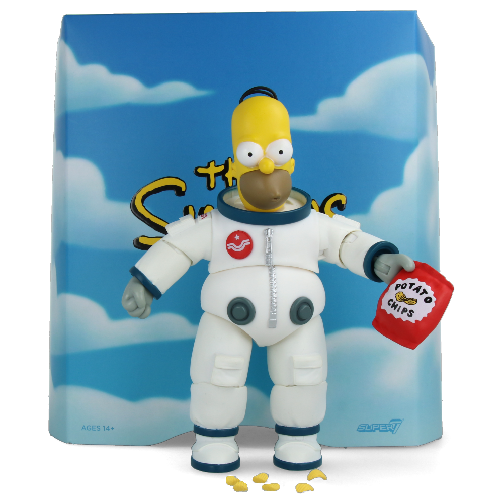 Ultimate Deep Space Homer Action Figure - The Simpsons Collectible Toy for Fans & Display