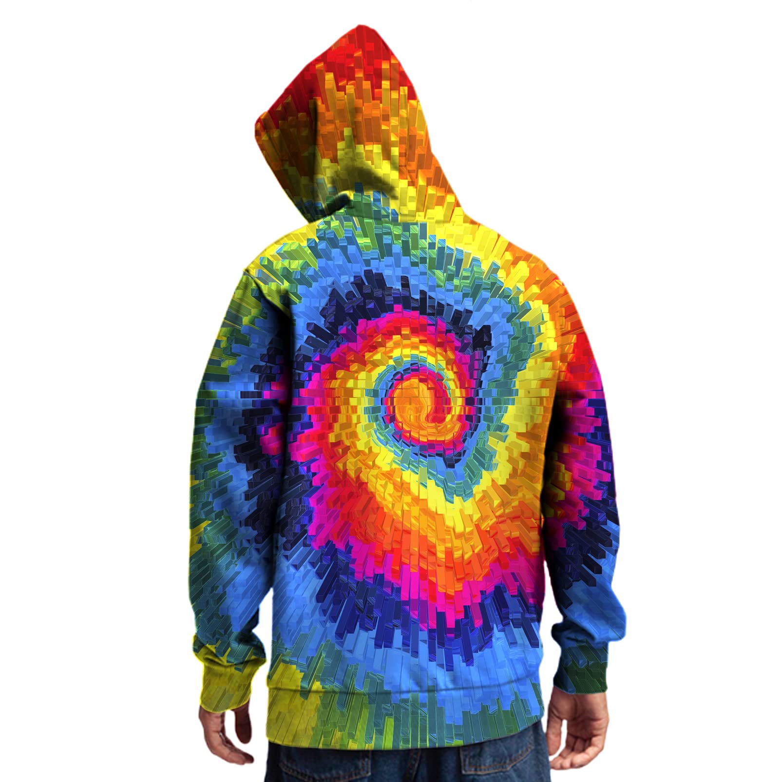 3D Printed Unisex Hoodie with Big Pockets - Long Sleeve Graphic Sweatshirt for Men & Women | Casual Wear, Street Fashion, Gift Idea