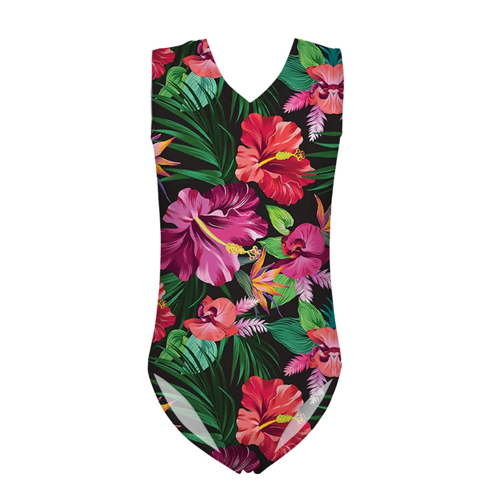 ELEQIN Girls Animal Print One Piece Swimsuit - Cute Teen Bathing Suit for Swimming, Dance & Gymnastics | Perfect for Pool Parties, Beach Vacations & Dance Competitions
