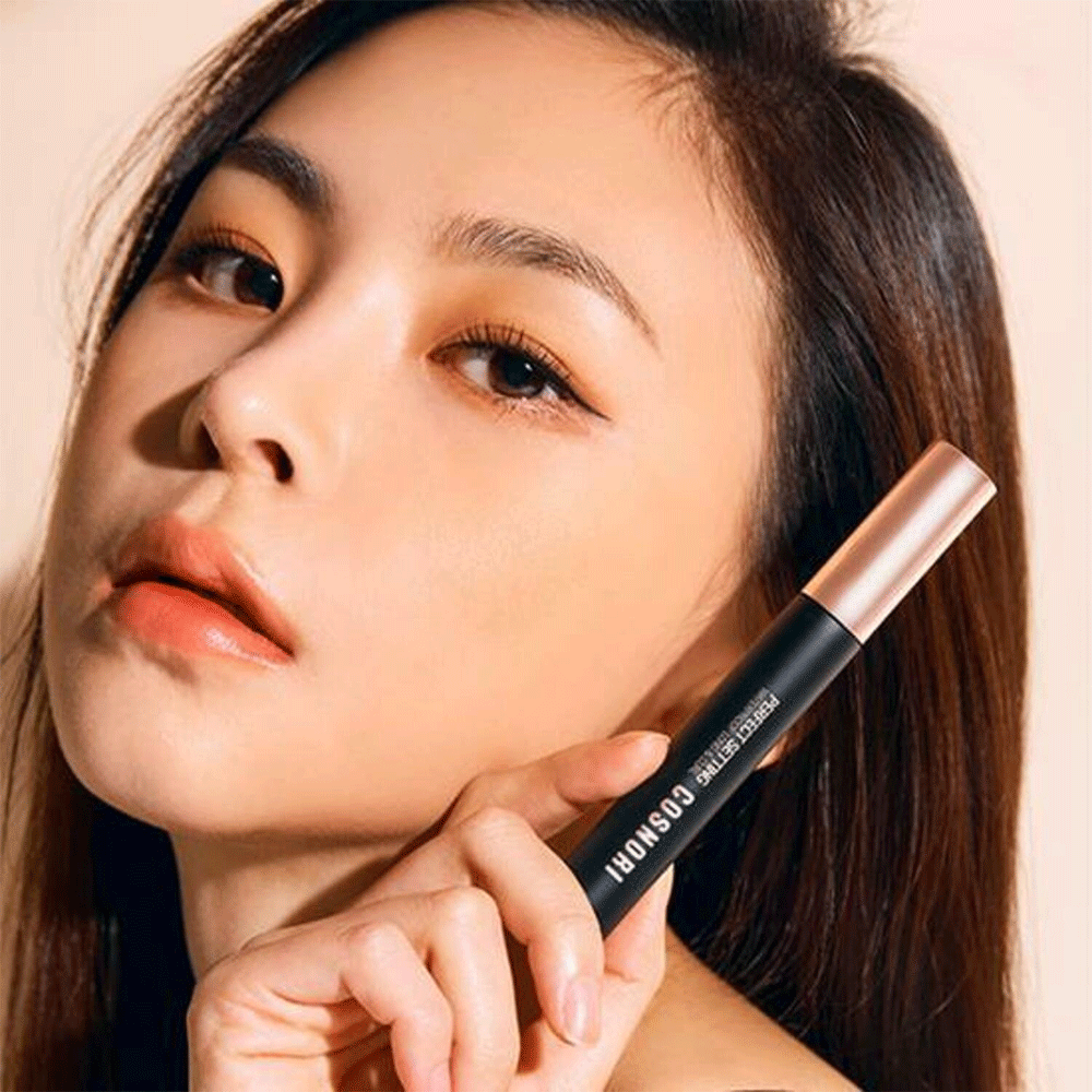COSNORI Perfect Setting Waterproof Mascara 7ml - Long Lasting Volumizing & Lengthening Mascara for All-Day Wear - Ideal for Swimming, Workouts, and Special Occasions