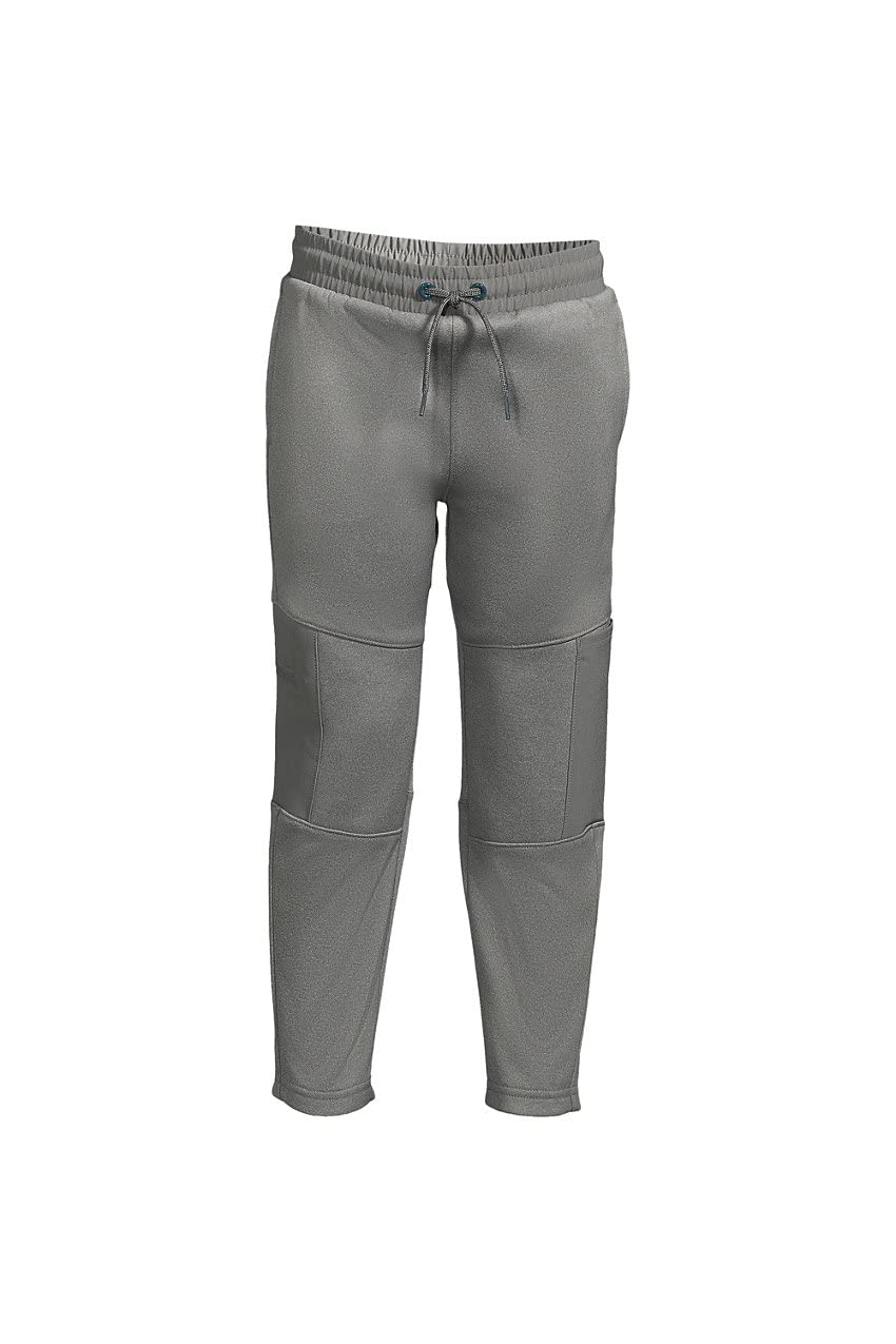 Lands' End Boys Iron Knee Active Tech Fleece Tricot Pants - Warm & Durable Winter Pants for Outdoor Play, School & Sports Activities