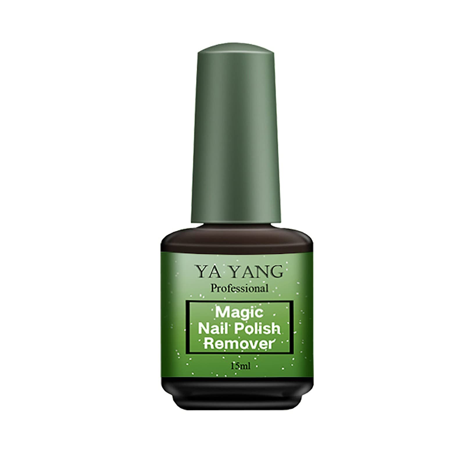 15ML Gel Nail Polish Remover - Fast & Gentle Nail Polish Salon Remover with Cuticle Buffer - Perfect for At-Home Manicures & Professional Nail Salons