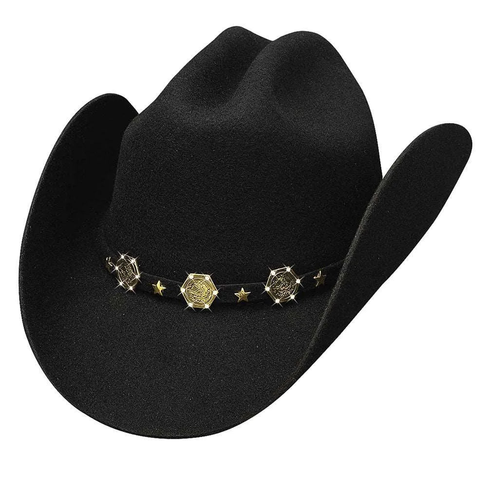 Bullhide El Serio 6x Wool Felt Cowboy Hat for Men - Western Style Rancher Hat for Outdoor, Rodeo & Country Fashion