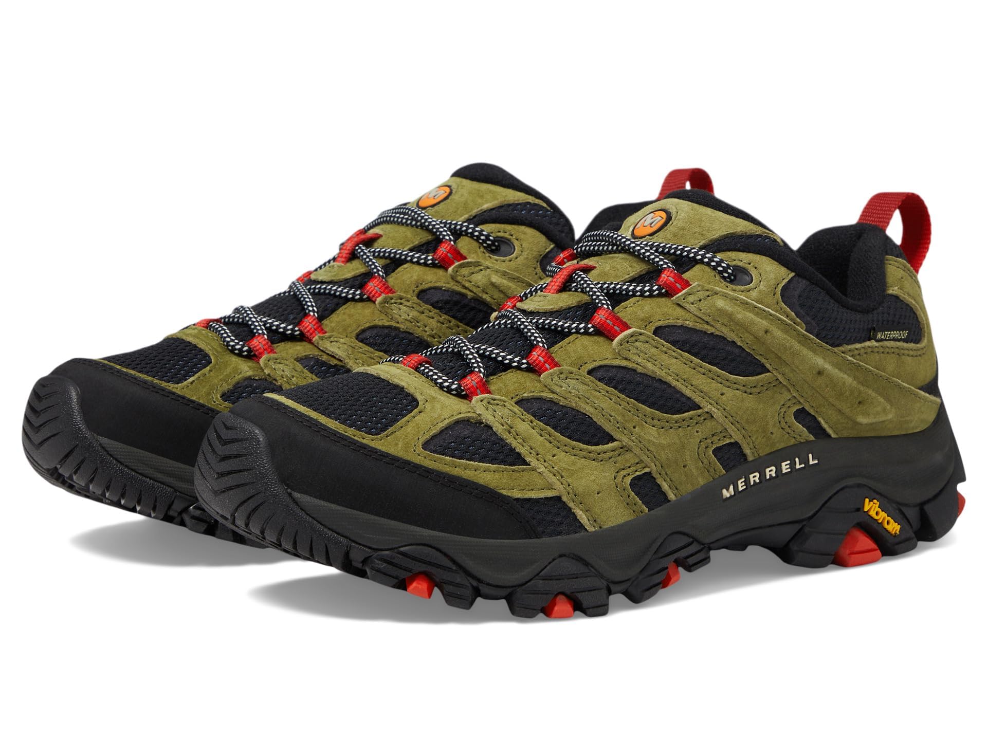 Merrell Moab 3 Waterproof Hiking Shoes for Men - Lightweight & Durable Outdoor Trekking Boots for Trail Walking, Camping & Mountain Adventures