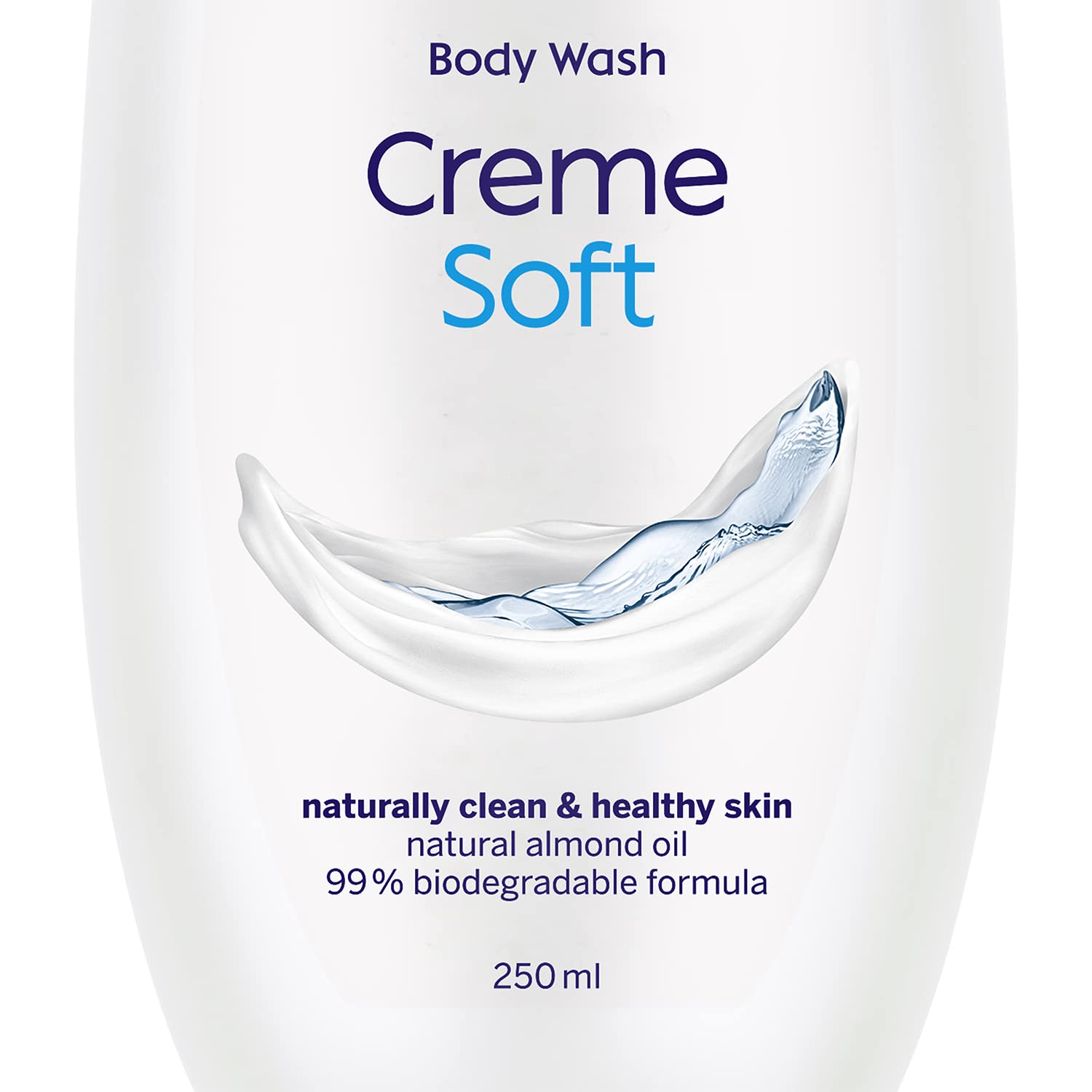 NIVEA Crème Soft 250ml Body Wash with Natural Almond Oil | Moisturizing Shower Gel for Clean & Healthy Skin | Microplastic Free | Perfect for Daily Hydration & Sensitive Skin Care