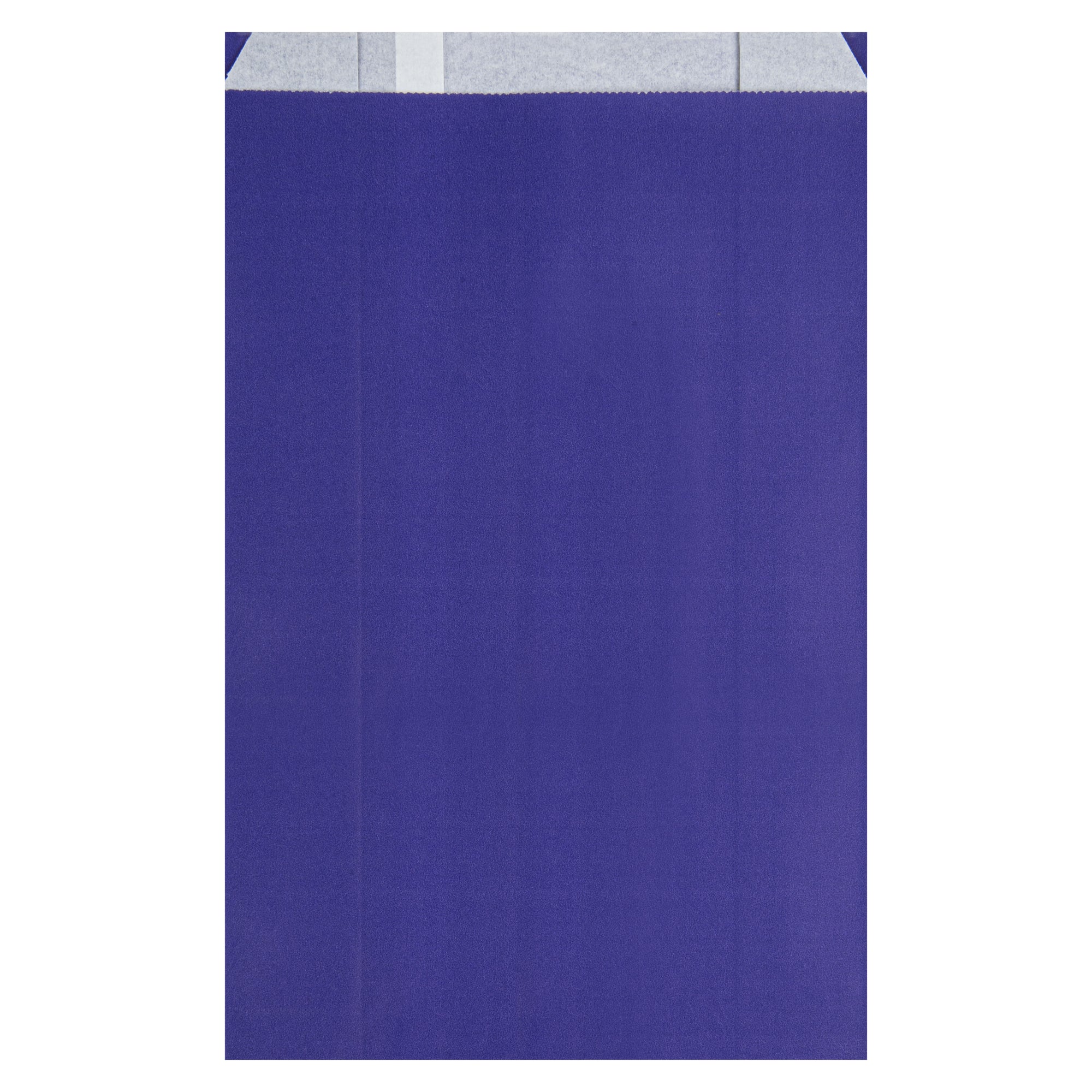 Eco-Friendly Purple Paper French Fry & Snack Bags - 7x3x11 Inches, 100 Count Bulk Box - Perfect for Restaurants, Food Trucks & Party Snack Serving