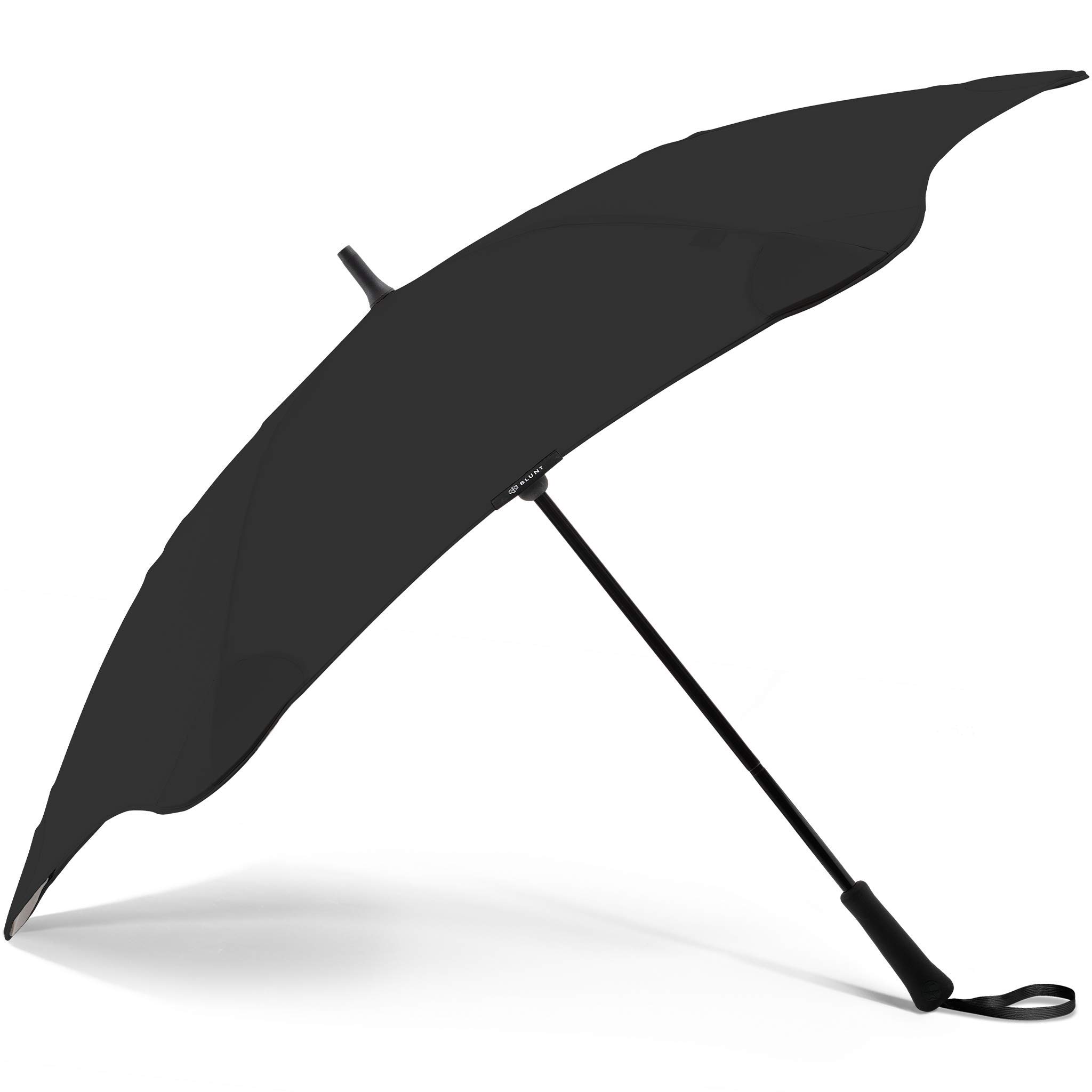 Blunt Classic Black Umbrella - Windproof & Durable Compact Travel Umbrella for Men & Women - Perfect for Rainy Days, Commuting & Outdoor Activities